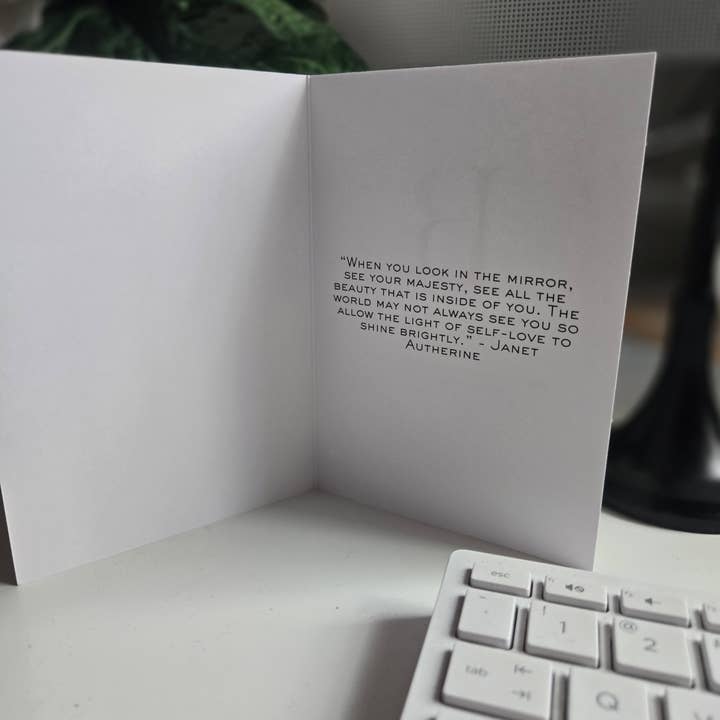 Blacartistry - Wholesale Everyday Greeting Card - Nadeshiko1