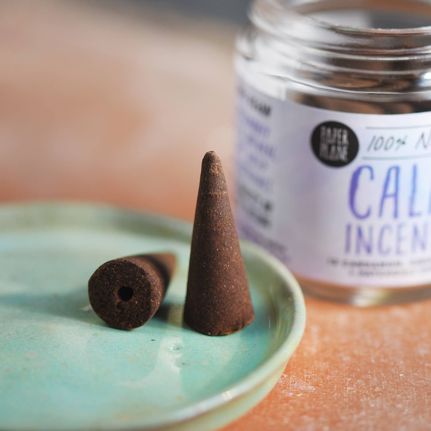 Paper Plane – wholesale Incense – Calm Incense Jar of Incense Cones - plant based, vegan5