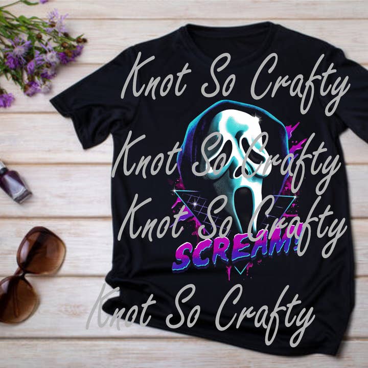 Scream halloween - mezzitoni - mv20 per la vendita all'ingrosso da parte di Knot so crafty