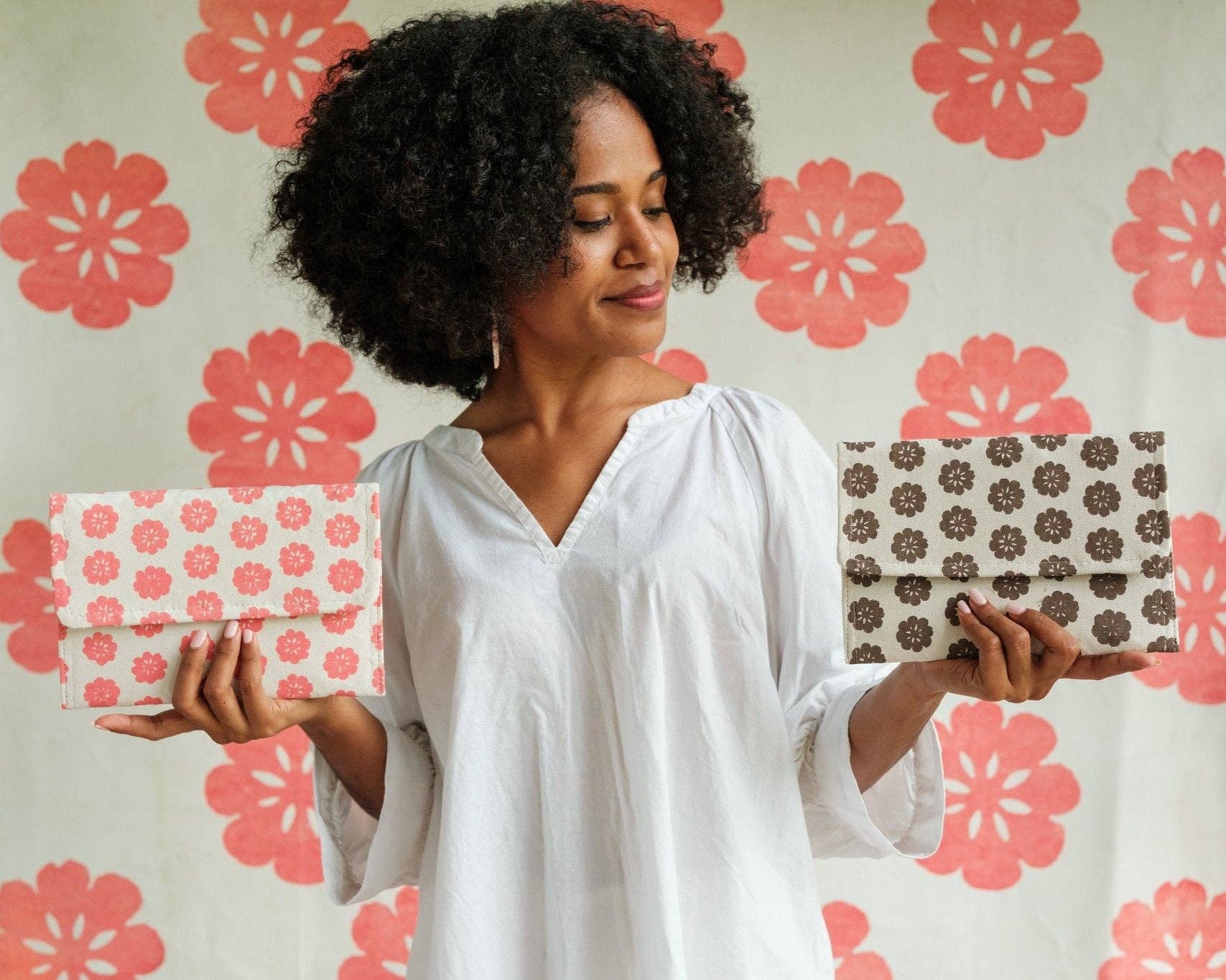 Rise Beyond the Reef – Bolsa - Mulher por atacado – Pequena Embraiagem - Impressão Sunrise15