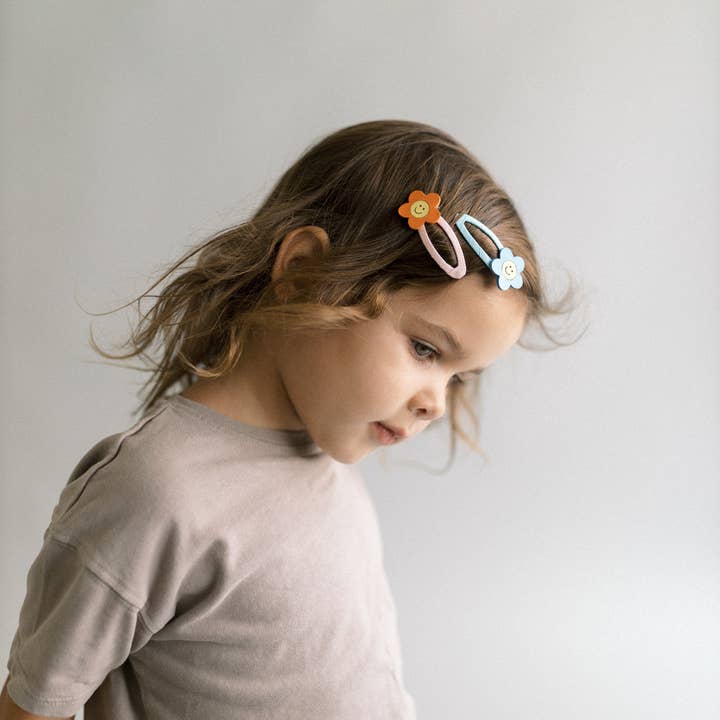 Bows Arts – Clips para cabelo - Criança por atacado – Conjuntos de Clipes Pop3