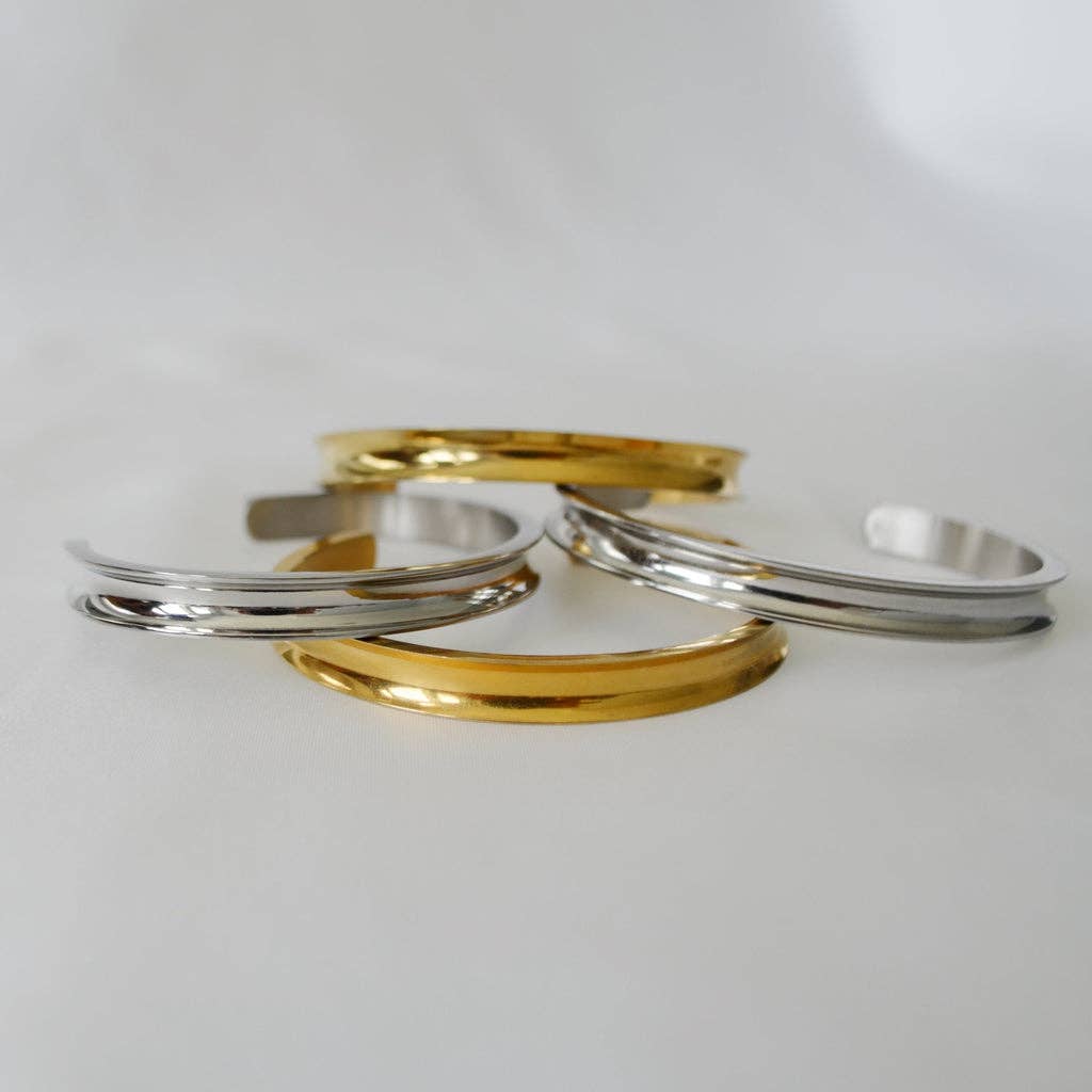 AzzaikJewelry - Wholesale Charm/Dangle Bracelet - Azzaik Signature Hair Tie Holder Cuff | Hair Tie Bracelet3