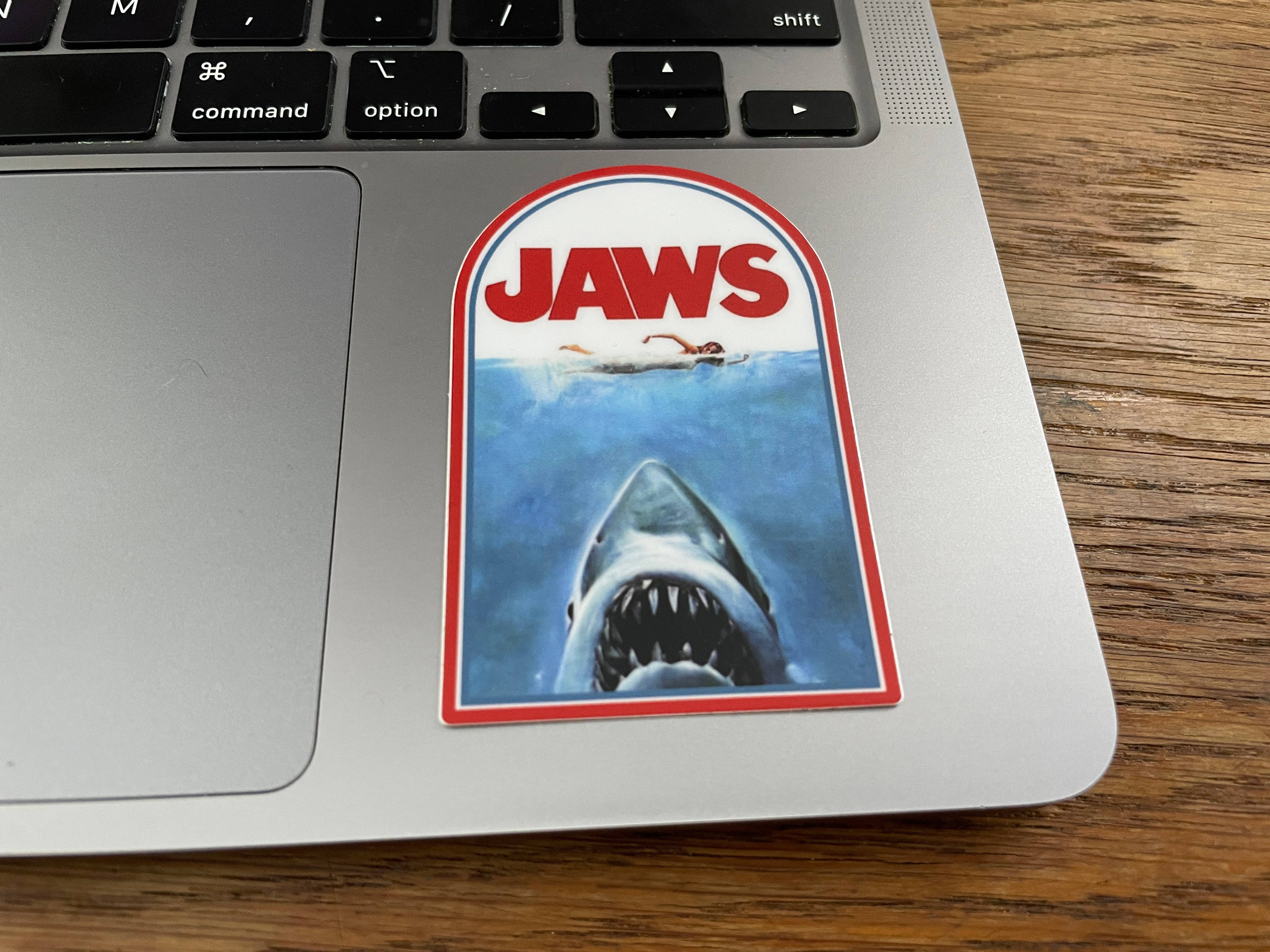 drawn by water - Wholesale Sticker - Jaws Sticker Waterproof Vinyl 4