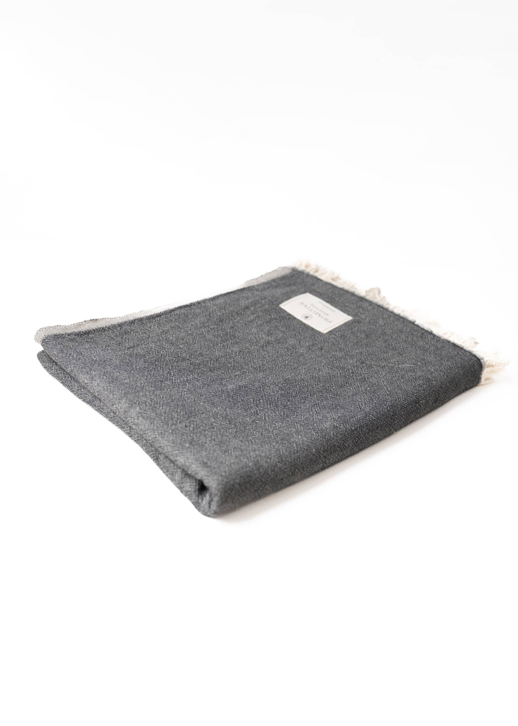 Primitive - Wholesale Decoratiedeken - Barbaresco omkeerbare plaiddeken van linnen W010