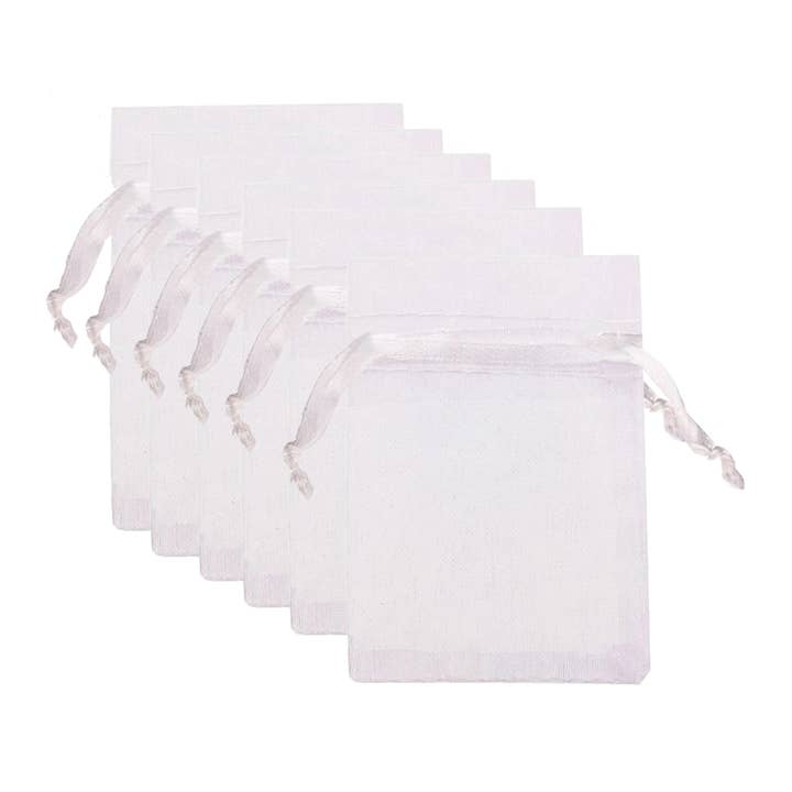 Angels Craft - Wholesale Gift Bag - Organza Fabric Bag, Approx, 6-ct 4x6in (6 colors available)2