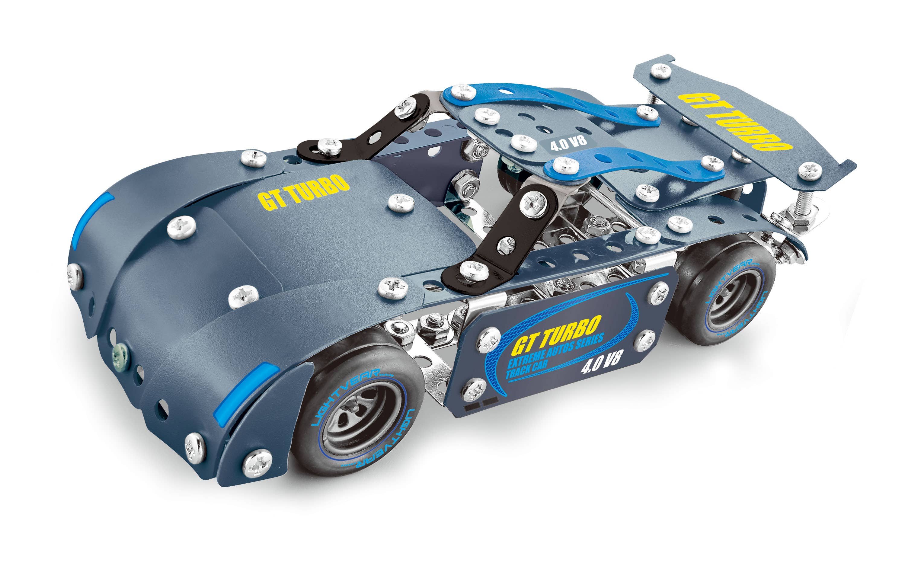 Coach House Partners – wholesale Building set – Child – Track Car Metal Construction Set (207 pieces) 1