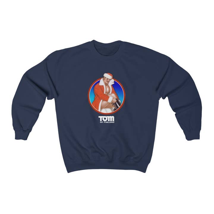 Peachy Kings / Kweer Cards - Wholesale Graphic Sweatshirt - Unisex - Tom of Finland "Sexy Santa" Sweatshirt (Christmas )2