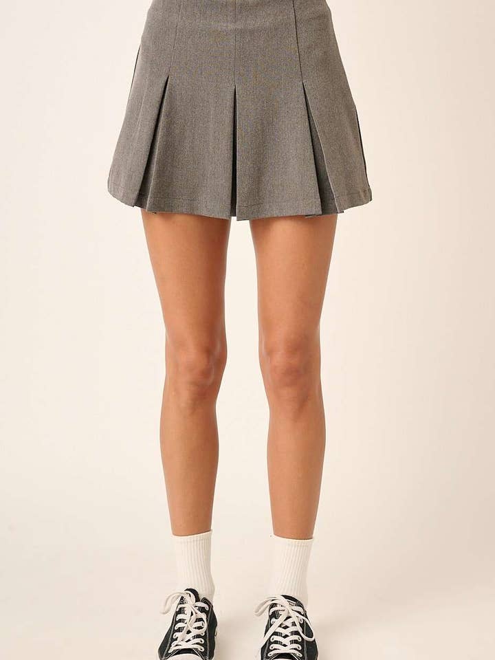 mittoshop - Vente Jupe-short – femme - JUPE-SHORT À DÉTAILS PLISSÉS3