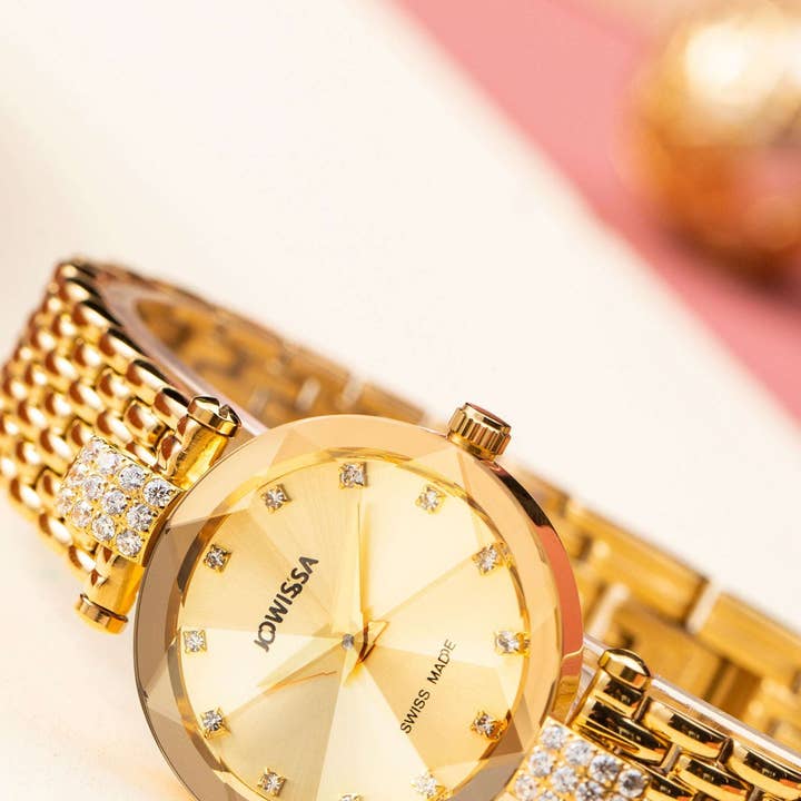 Jowissa - Wholesale Wrist Watch - Women's - Facet Strass Swiss Ladies Watch J5.629.S3