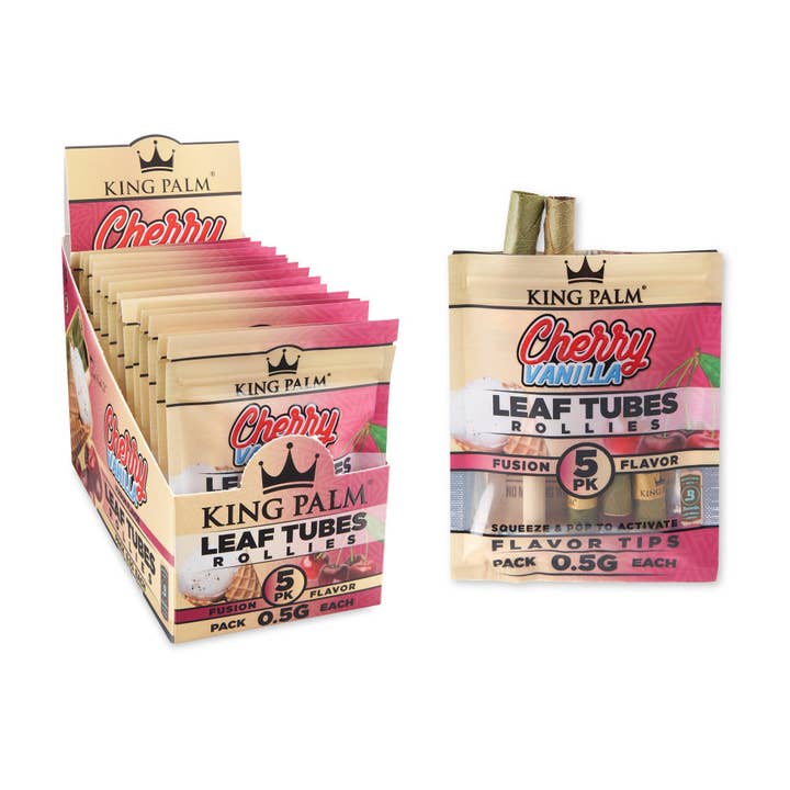 King Palm 5pk Rollie Flavored Tubes – 15ct Display and other Purchase Wholesale sub rolls. Free Returns & Net 60 Terms on Faire trending on Faire.