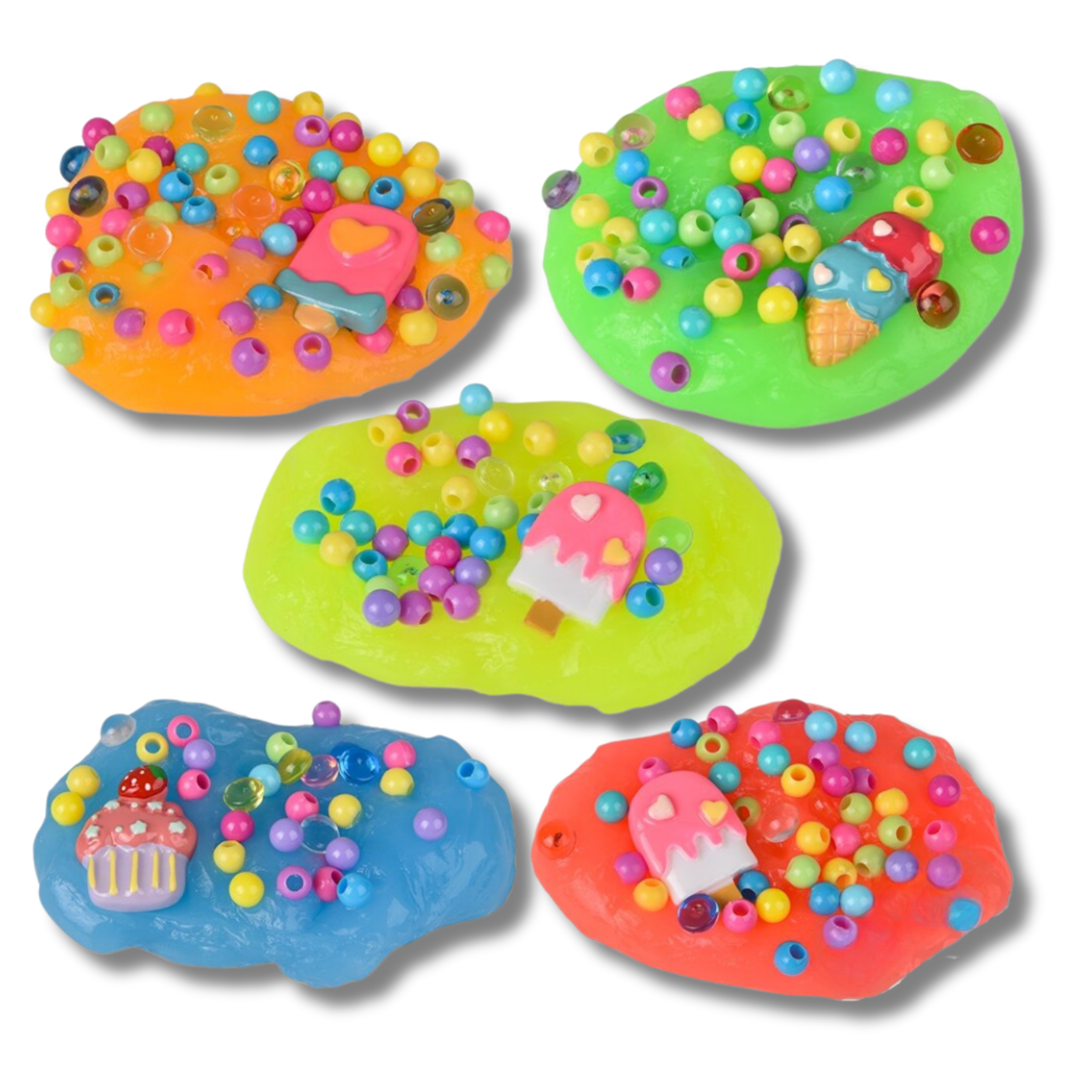 Pagdee Kids Juniors - Venta al por mayor Masilla/limo - Niños - Slime esponjoso con temática de postre decorativo navideño para niños2