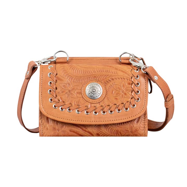 Bolso/Billetera Pequeño de Cuerpo Cruzado Harvest Moon para venta al por mayor de American West
