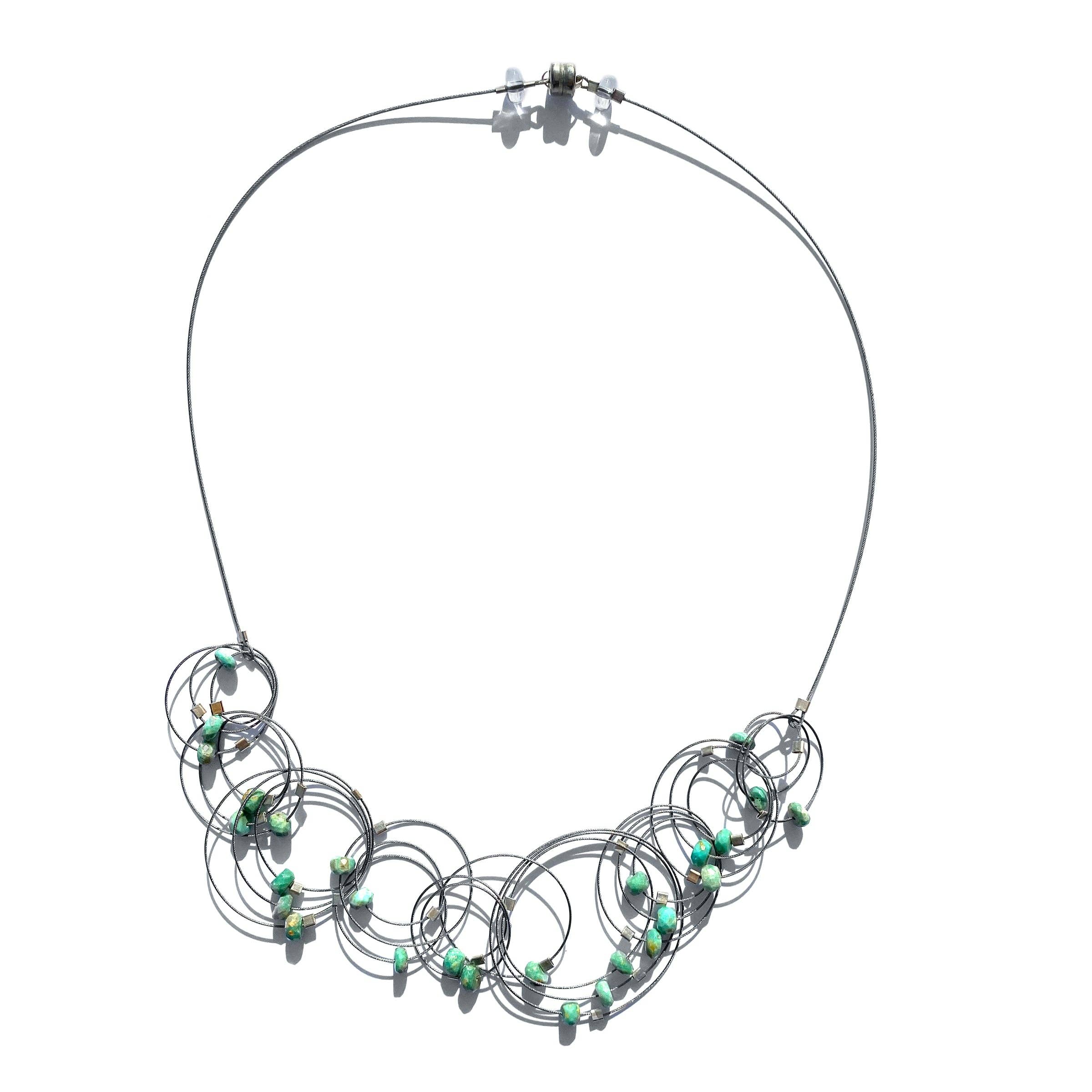 Meghan Patrice Riley – Colar de elos e correntes por atacado – Colar Vertigo14