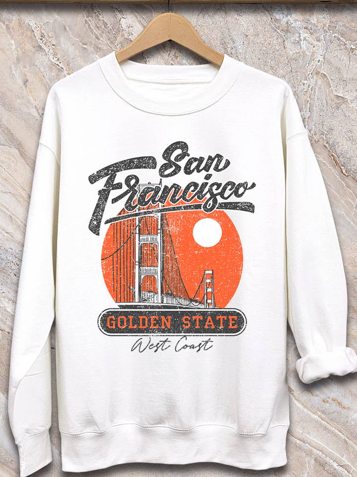 SPT-SS-207_San Francisco - Chandail à capuchon pour la vente par SP Tops, Inc.