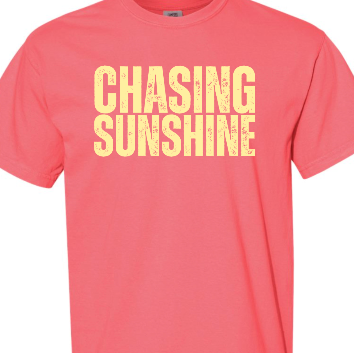 Kiki's Boutique - Wholesale Screen Printed T-Shirt - Women's - Chasing Sunshine Comfort Color Tee 6
