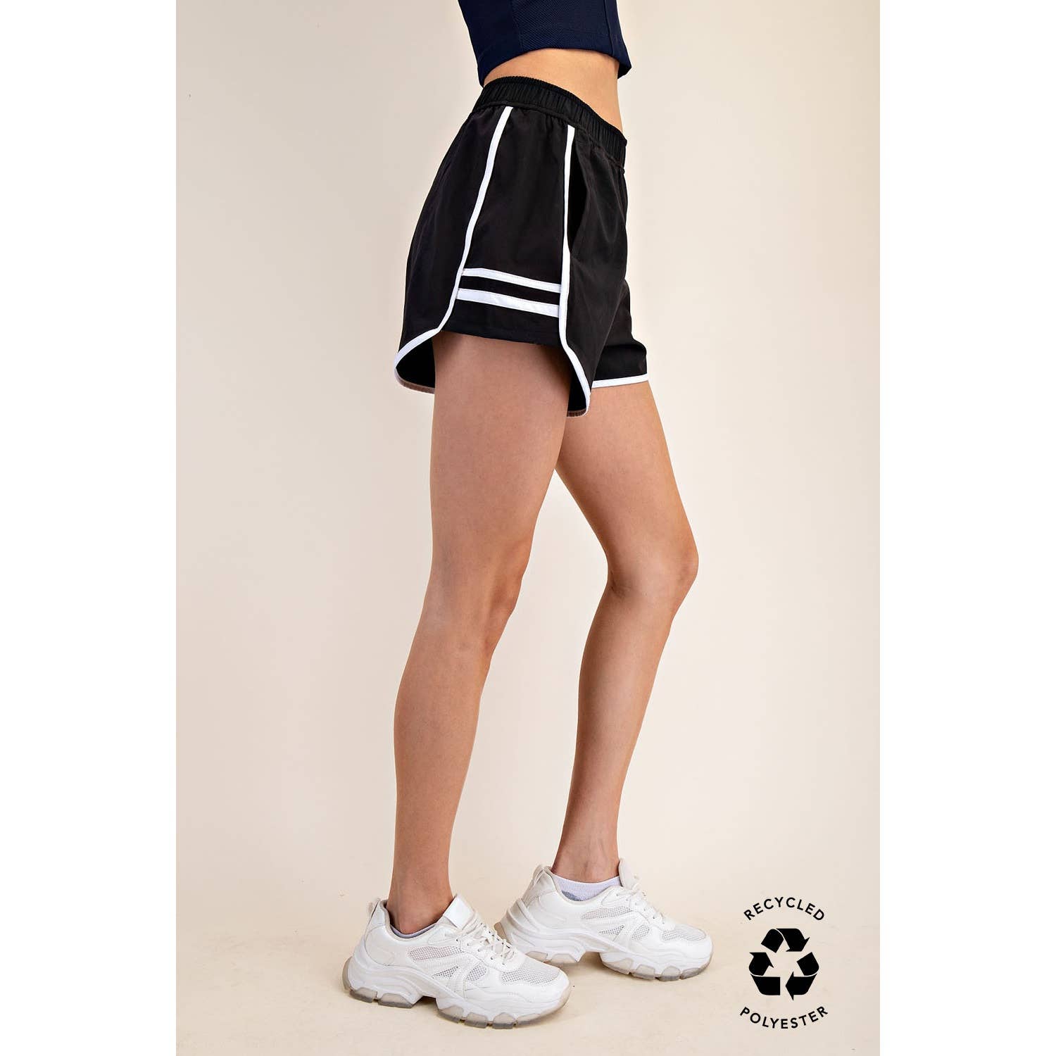 Rae Mode - Wholesale Athletic Shorts - Women's - RECYCLED BUTTER TIGER SHORT1