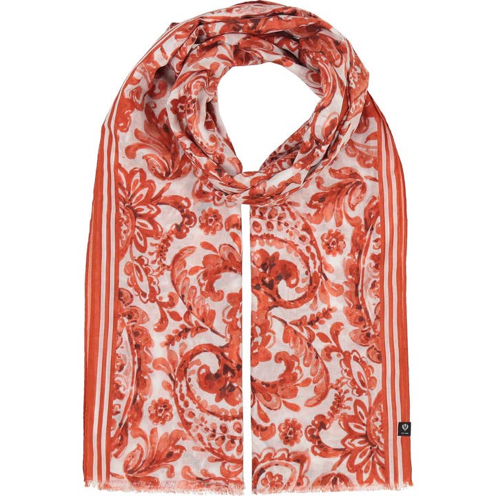 FRAAS - The Scarf Company - Wholesale Wrap - Women's - Paisley Maxi Cotton Wrap3