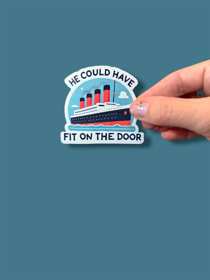 Titanic Vinyl Sticker | Humor | Pop Culture | Movies for wholesale by Tiny Baker Creations