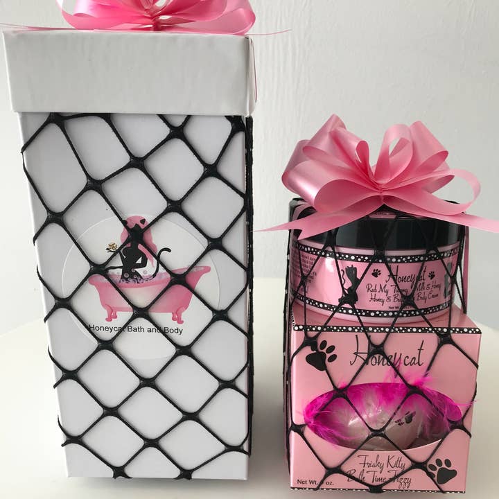 Fishnet Gift Set for wholesale by Honeycat Cosmetics