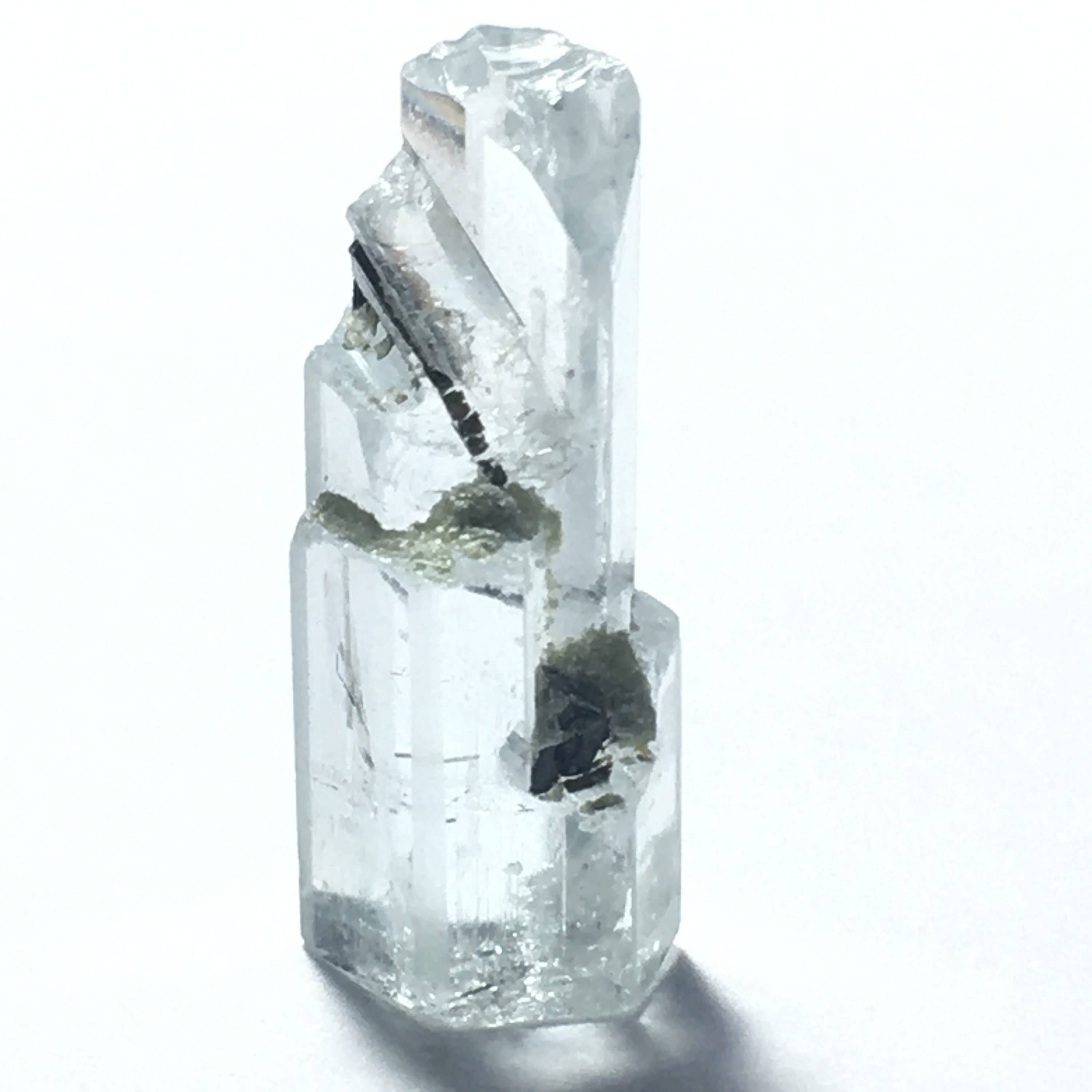 Wildheart Crystals - Wholesale Spiritual Stone/Crystal - Terminated Gem Aquamarine with Black Tourmaline 7.2ct8