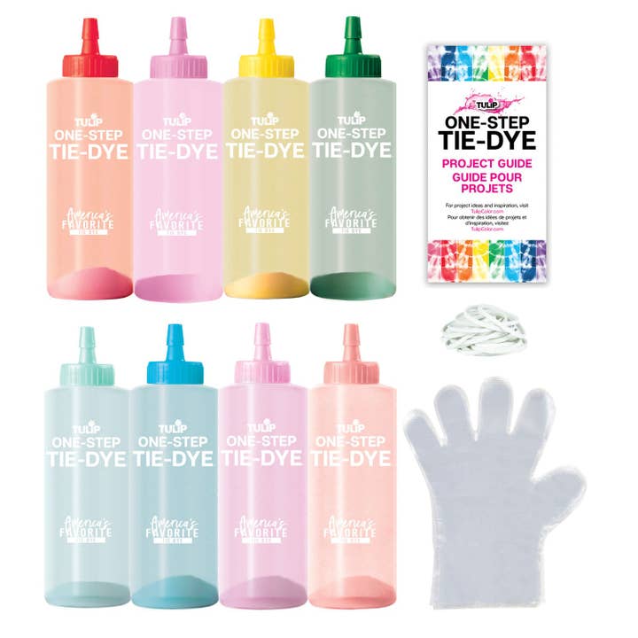 Ilovetocreate - Wholesale DIY Craft Kit - Tulip Summer Splash 8-Color Tie-Dye Kit1