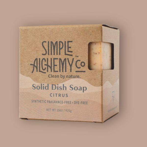 Simple Alchemy Co - Wholesale Dish Soap - Solid Dish Soap | Citrus