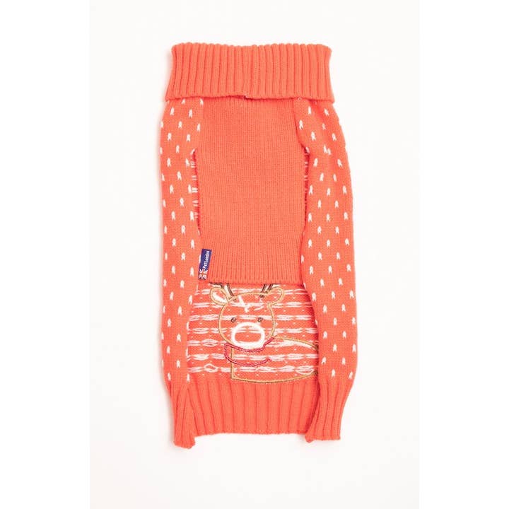 PetLondon - Wholesale Pet Sweater - Dog - Reindeer Bow Holiday Pet Jumper1