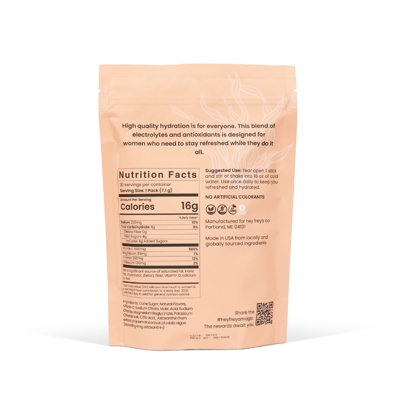 hey freya - Wholesale Powdered Health Drink - QUENCH: Daily Electrolyte Hydration4