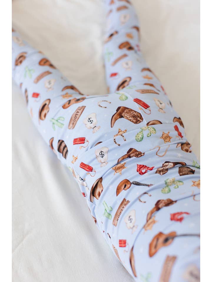 Blush Lotus – wholesale Sleepwear set – Kids – Cowboy - Set3