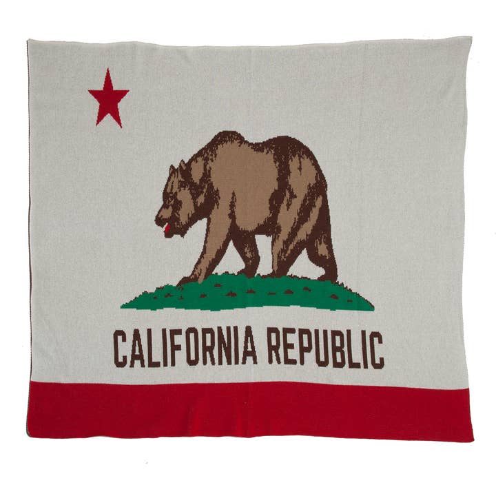 In2Green – Engroshandel Tæppe – Californiens flagtæppe