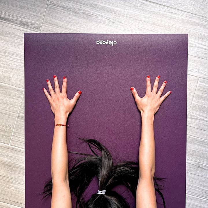 oléyoga – wholesale Yoga mat – Deep Purple | Eco Daily Yoga Mat 4 mm