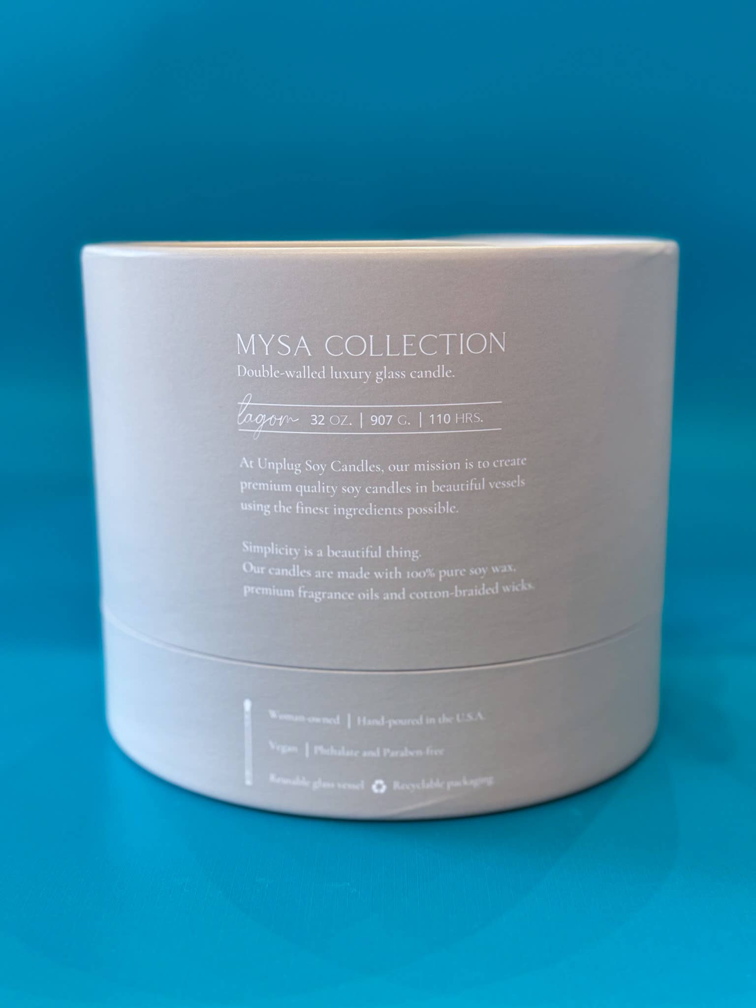 Unplug Soy Candles - Wholesale Jar/Filled Candle - Mysa Collection - Lagom (Medium)15