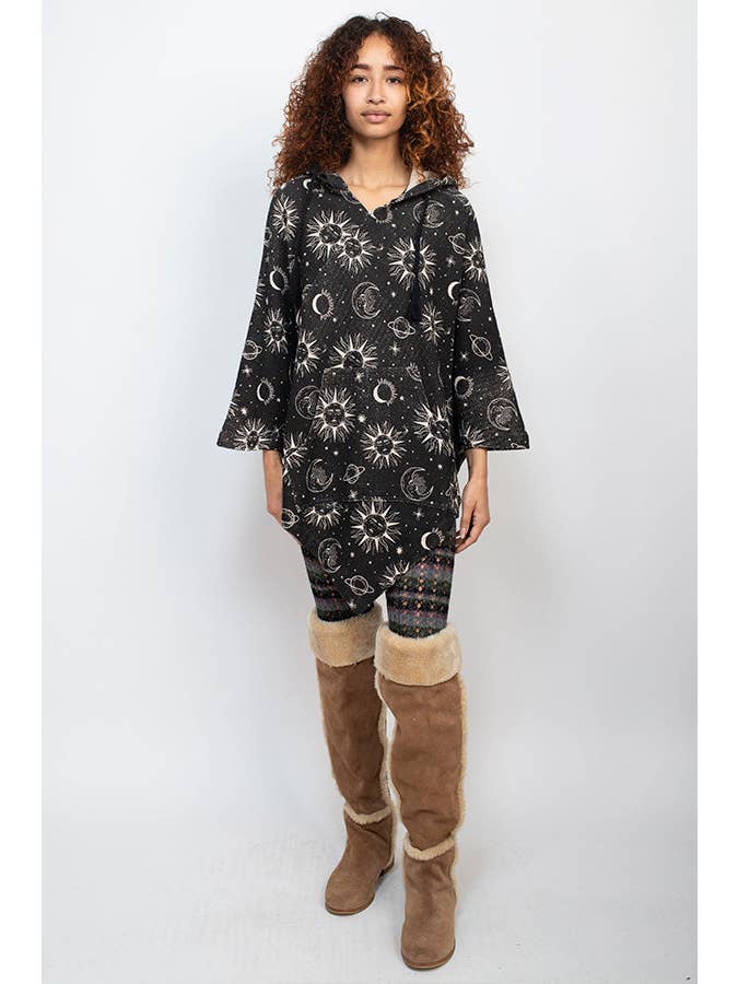 Lakhays Collection Inc. - Wholesale Poncho - Women's - Boho Printed Poncho
