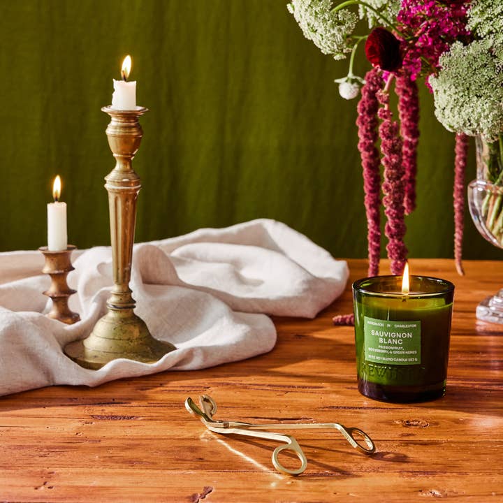 Rewined - Wholesale Wick Trimmer - Brushed Gold Engraved Wick Trimmers1