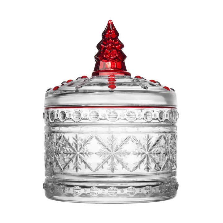 Caja de Recuerdos de Cristal de Árbol de Navidad para venta al por mayor de Godinger