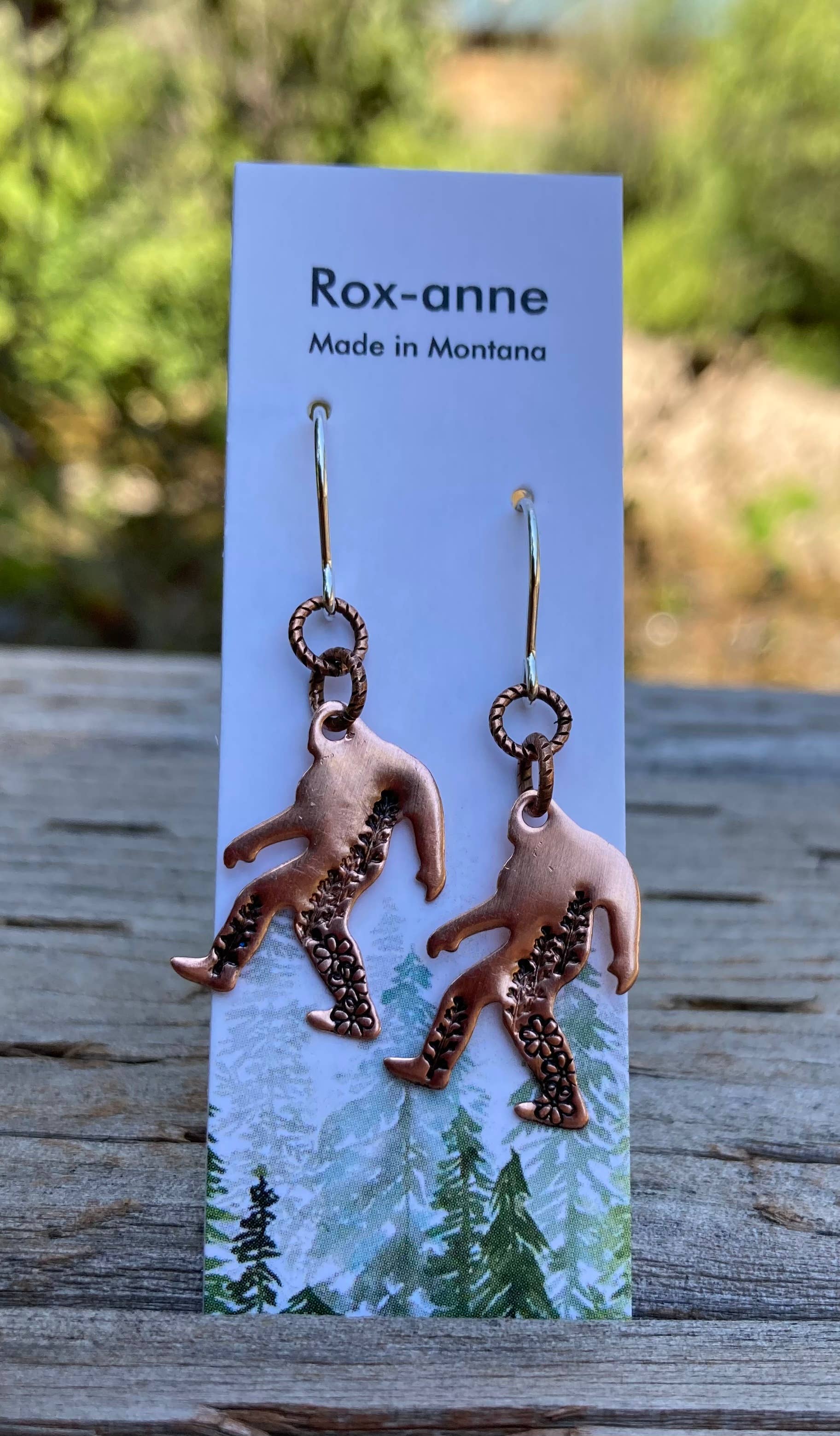 Rox-anne - Wholesale Dangle Earrings - SASQUATCH!!!!!2