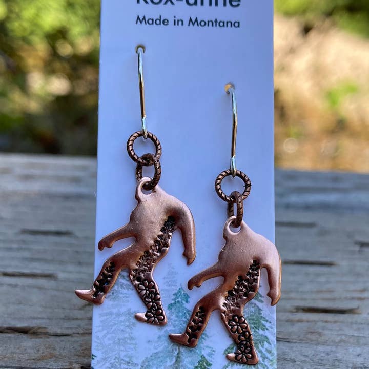 Rox-anne - Wholesale Dangle Earrings - SASQUATCH!!!!!2