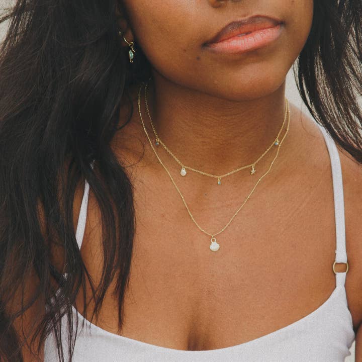 The Salty Gem - Wholesale Pendant/Charm Necklace - Arianna Necklace4