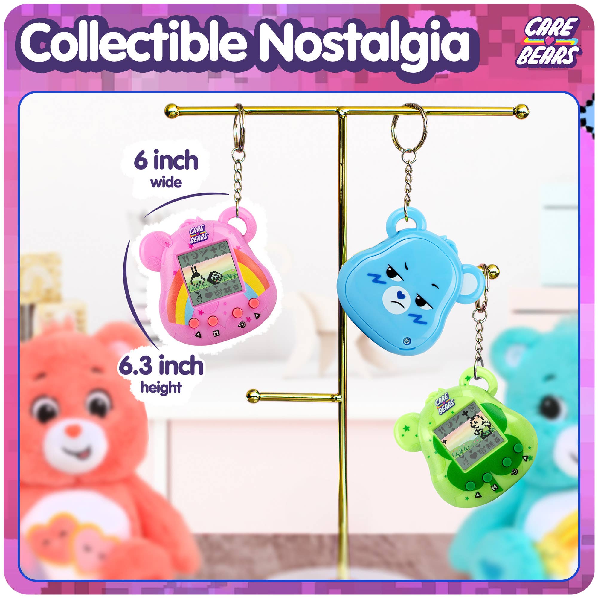 ThumbsUp! - Wholesale Electronic Toy - Kids & Baby - Care Bears Digital Pet | Cheer Bear3
