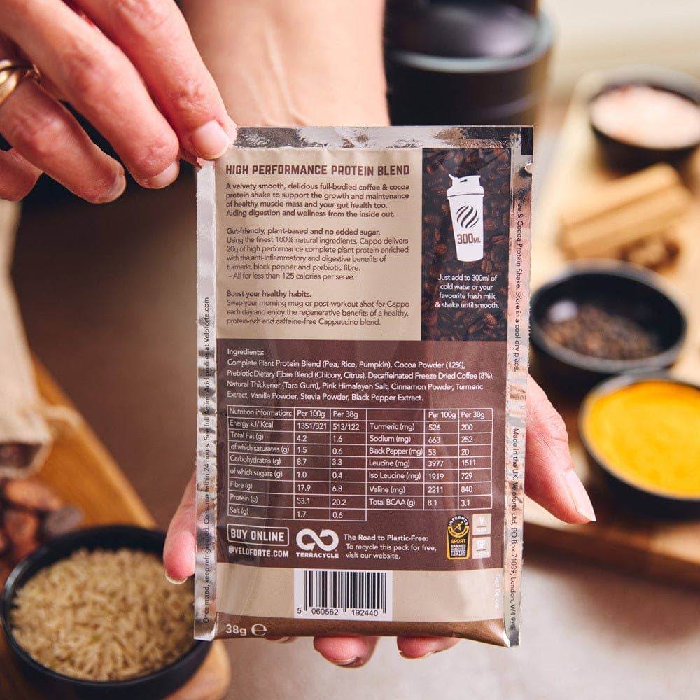 Veloforte - Wholesale Proteïne/superfoodpoeder - Cappo - Eiwit-supershake7