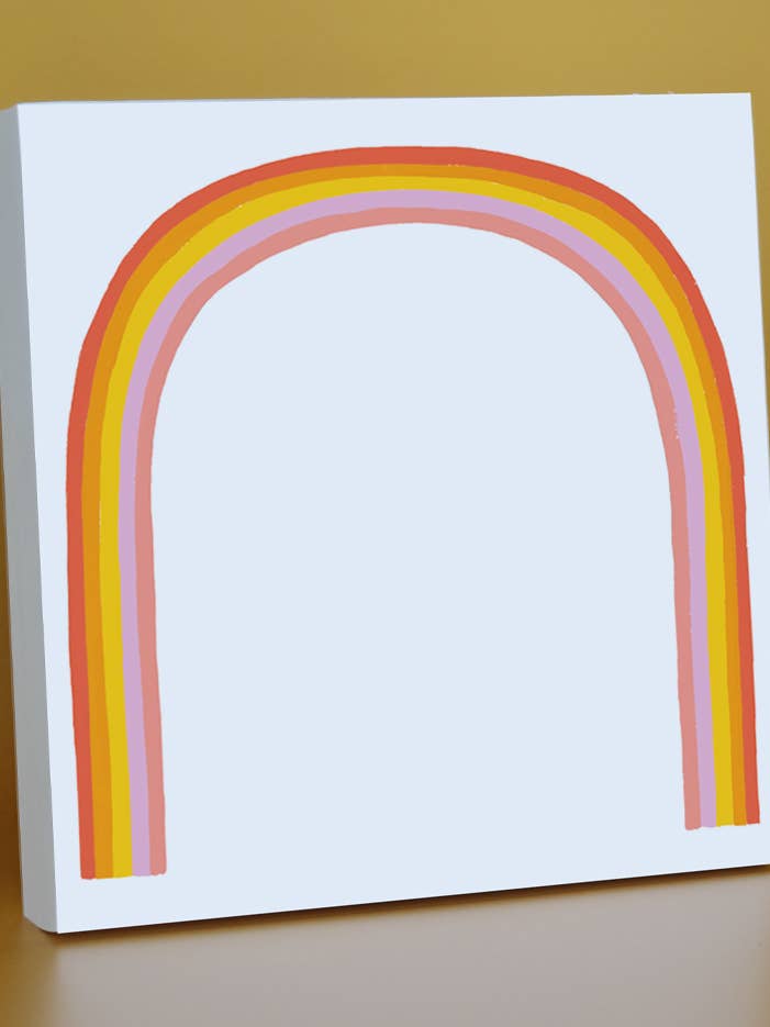 Sottomano da scrivania Rainbow Jumbo da 200 fogli per la vendita all'ingrosso da parte di Idlewild Co.