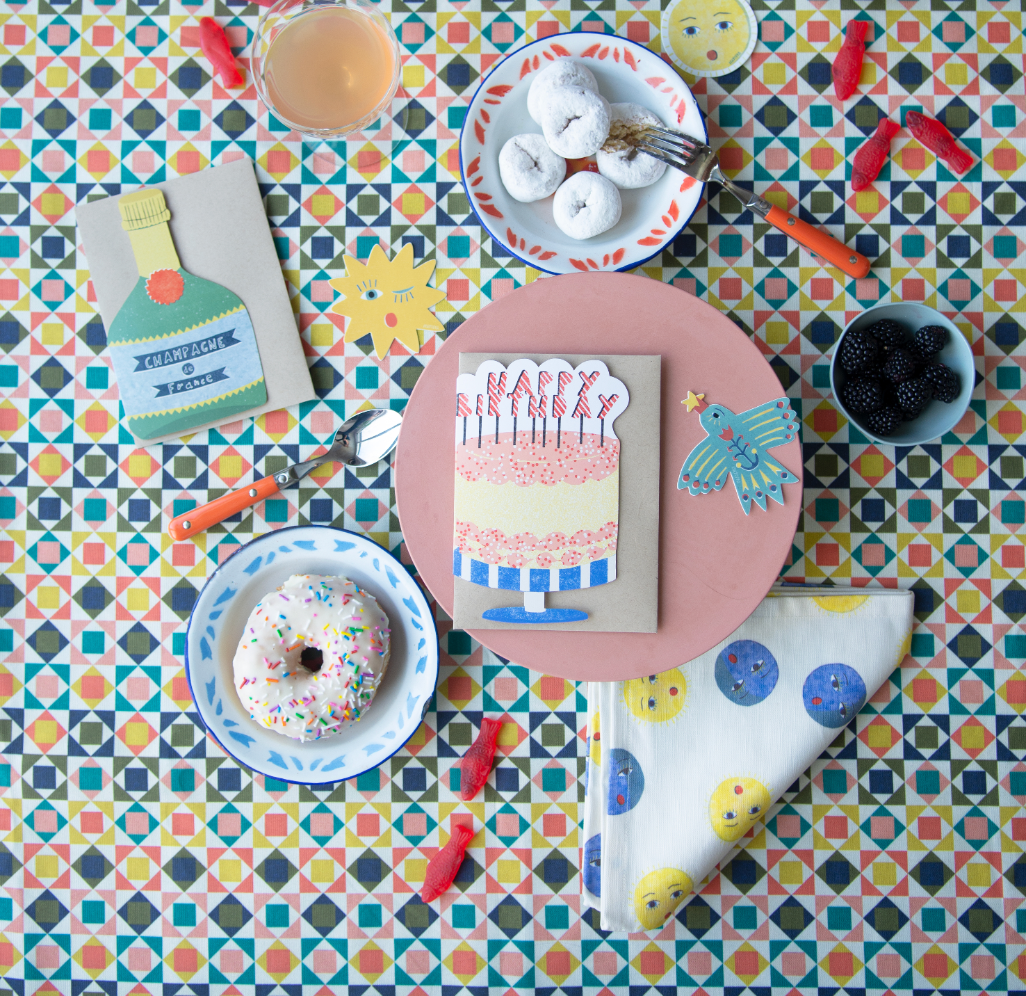 Isatopia - Wholesale Everyday Greeting Card - Star Bird Messenger - A6 Greeting Card2