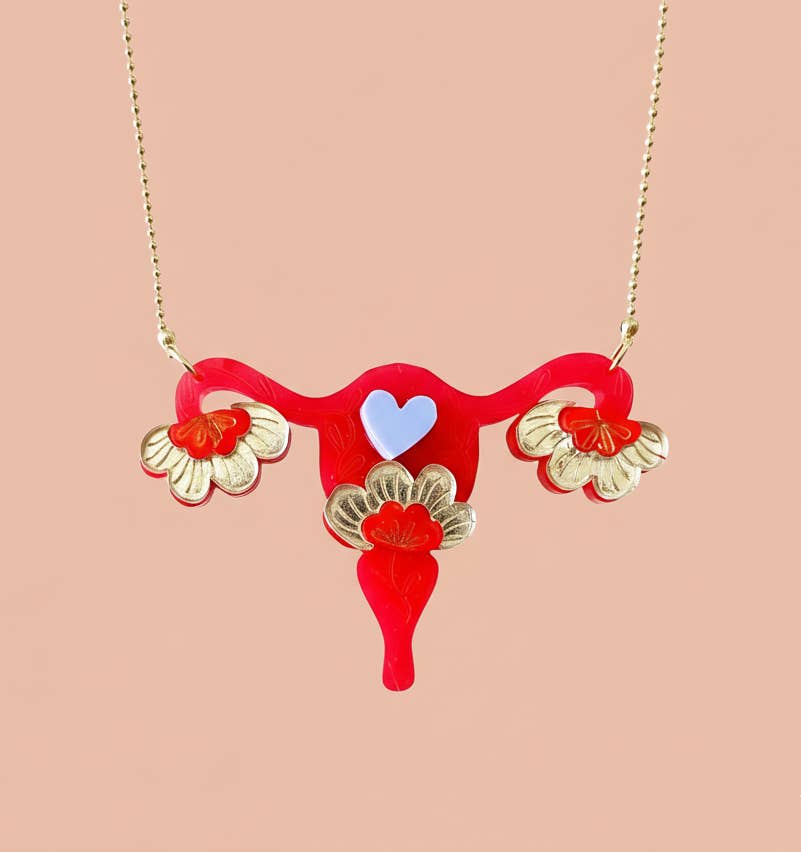 All Things We Like - Wholesale Pendant/Charm Necklace - Uterus necklace