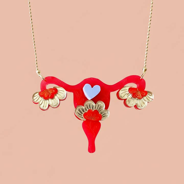 All Things We Like - Wholesale Pendant/Charm Necklace - Uterus necklace0