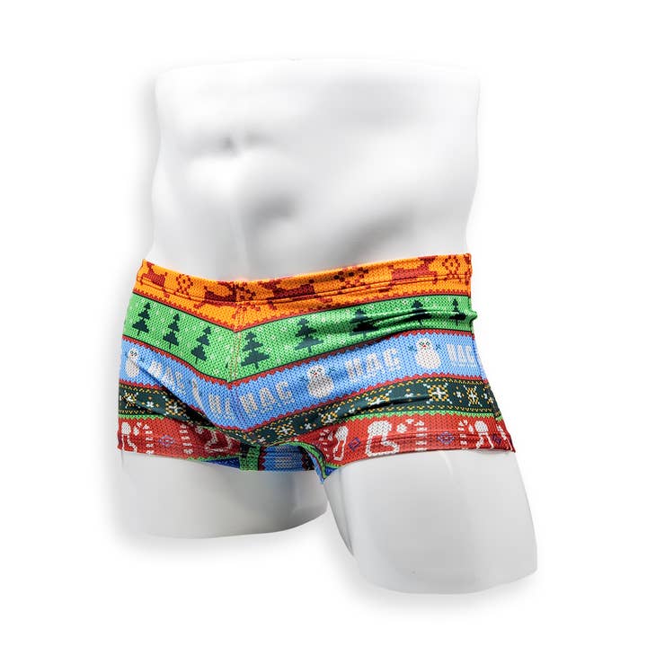 Box Cut Swim Trunk - Ful jultröja för wholesale av HAC Swim