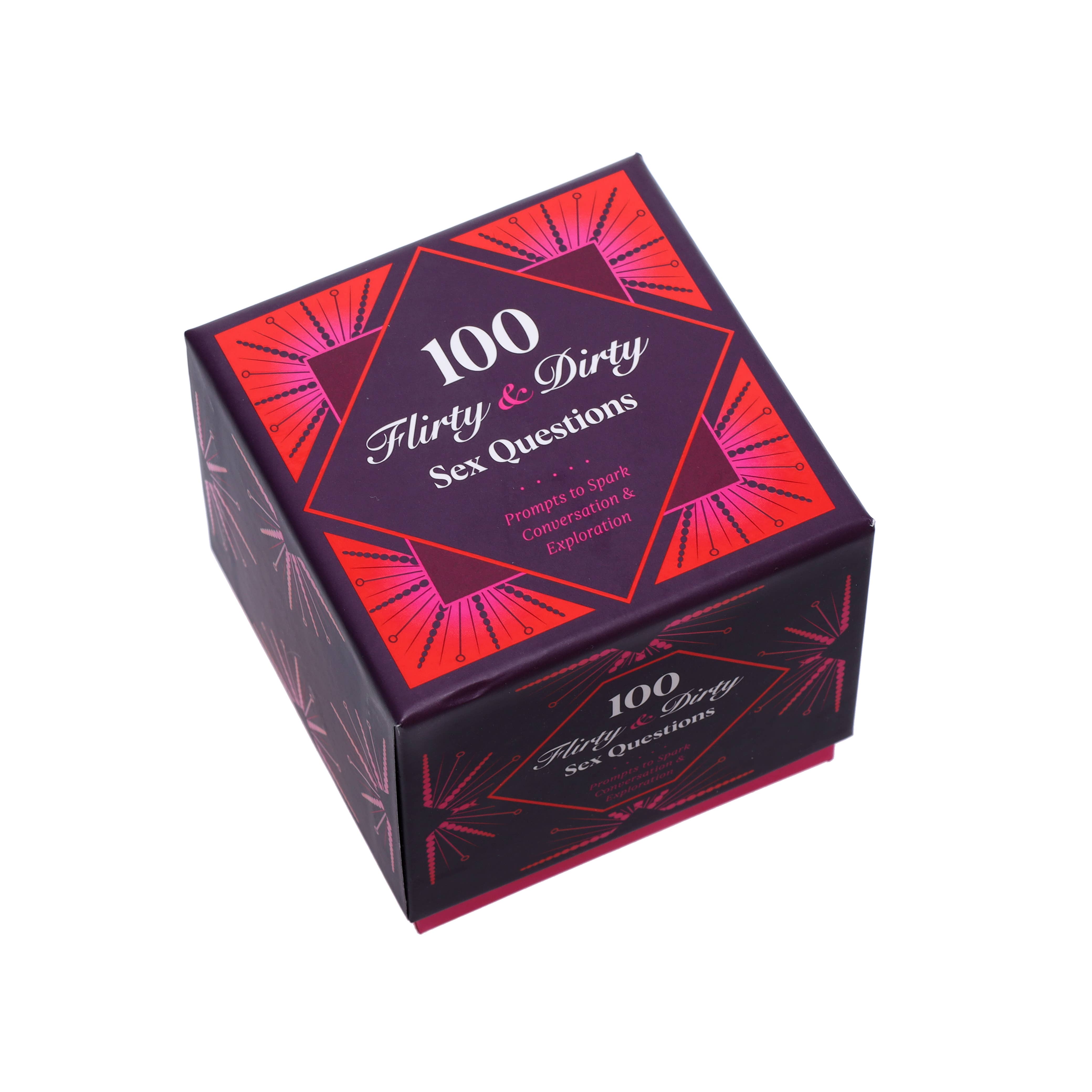 Chronicle Books - Wholesale Card Game - 100 Flirty & Dirty Sex Questions2