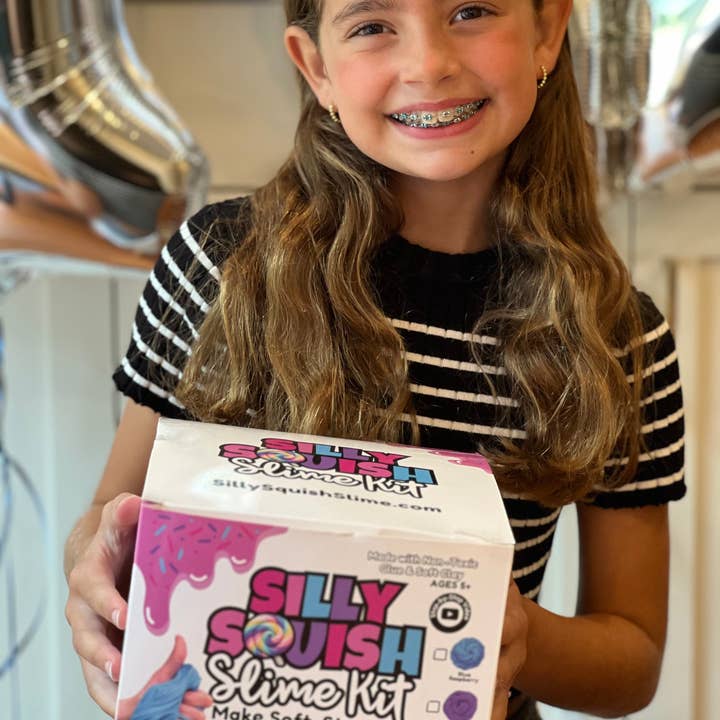 Silly Squish Slime - Wholesale Putty/slijm - Kinderen - DIY-slijmset: MIXED CASE (2 roze, 2 blauw, 2 paars)