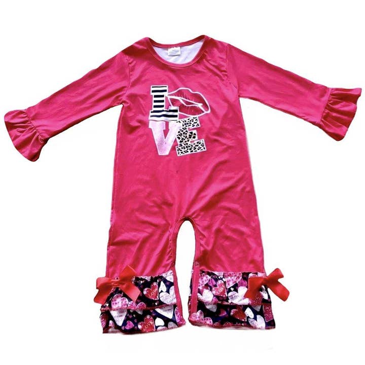 LOVE ROMPER for engroshandel hos Honey Beez Boutique