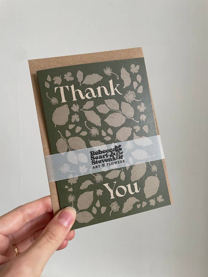 Beech - Thank You for wholesale by Rebecca Searl-Stevens