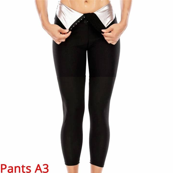 Women Sauna Yoga Pants With Belly Control for wholesale by Mirazshoes WholeSale